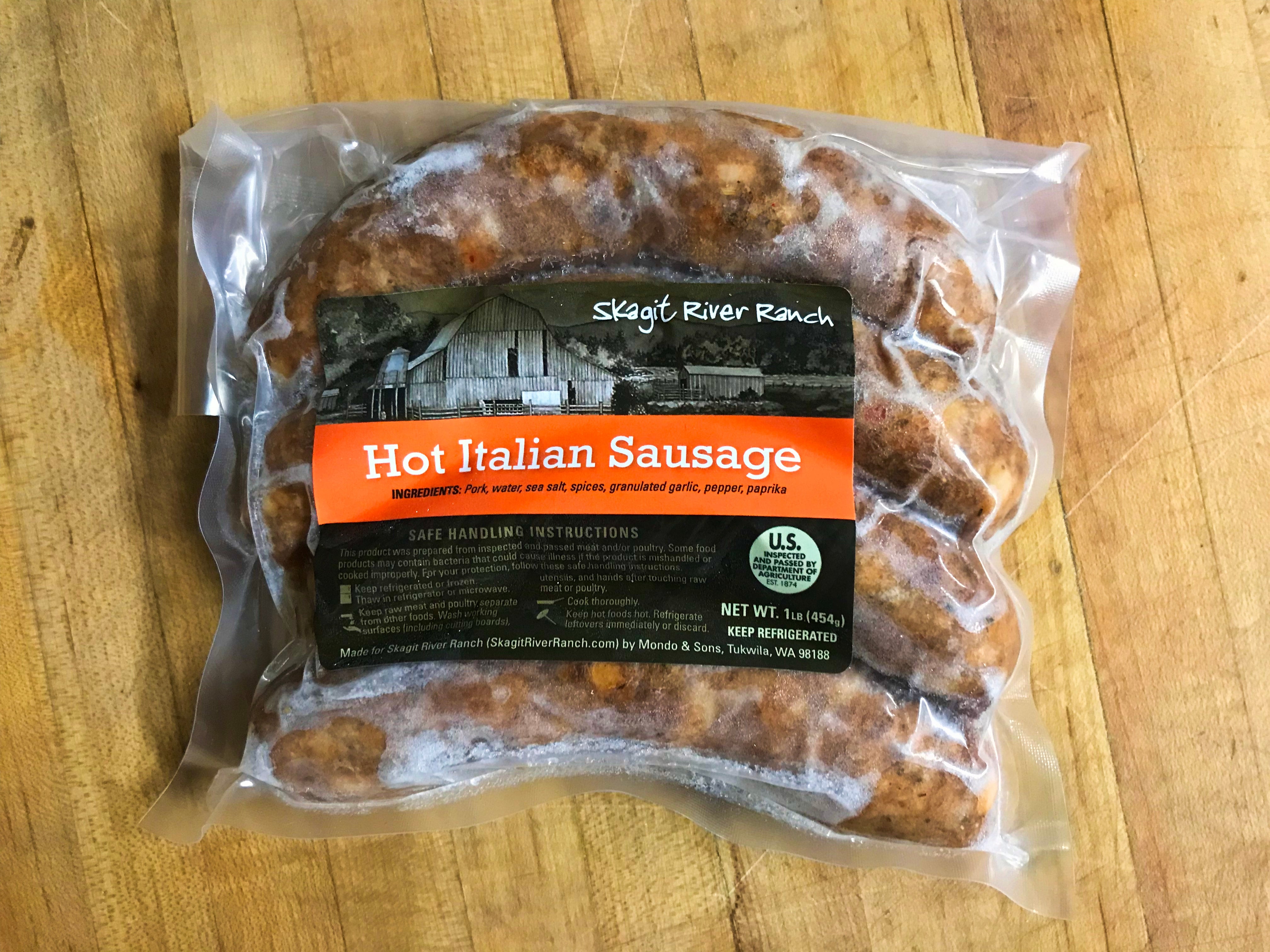 1lb Hot Italian Sausage