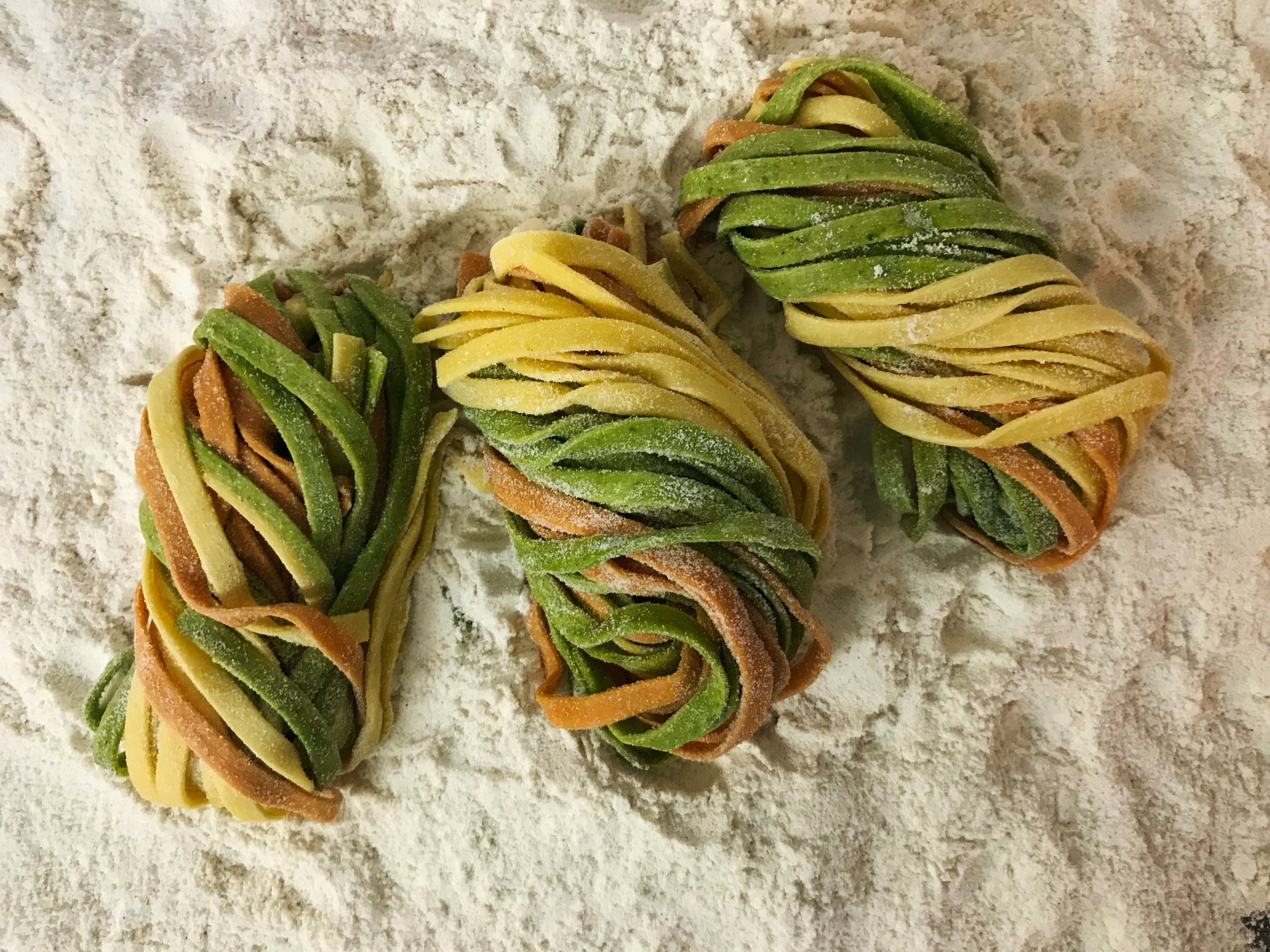 Tricolore Pasta