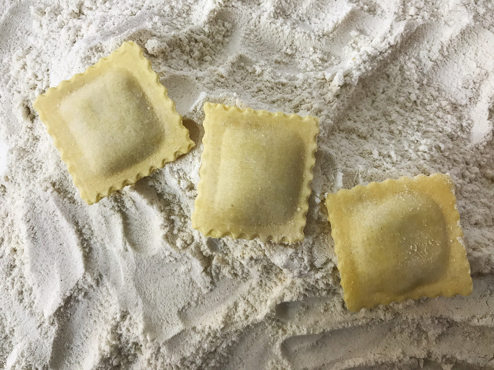 Smoked Salmon Ravioli